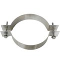 Fondo 8 in. Armor Flex 304L Stainless Steel Rigid Support Clamp FO1708159